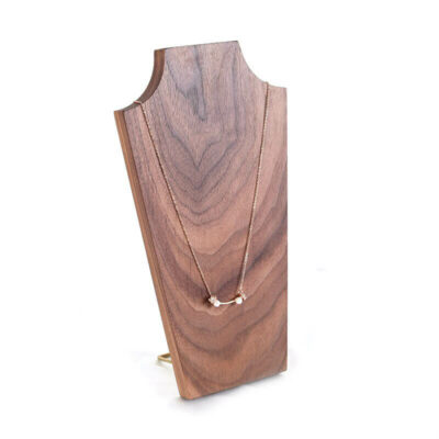 Wooden Necklace Display