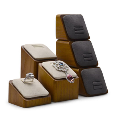 Wooden Ring Display Case